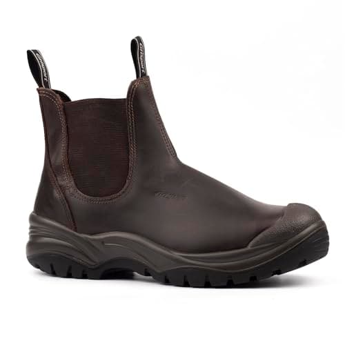 Image of Grisport Men's Chukka S3 Safety Boots Brown 6 UK