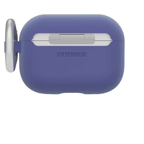 Image of OtterBox Soft Touch Headphone Case for AirPods Pro (1st gen / 2nd gen) & AirPods Pro 2 Shockproof, Drop proof, Ultra-Slim, Scratch and Scuff Protective Case for Apple AirPods, Dark Purple