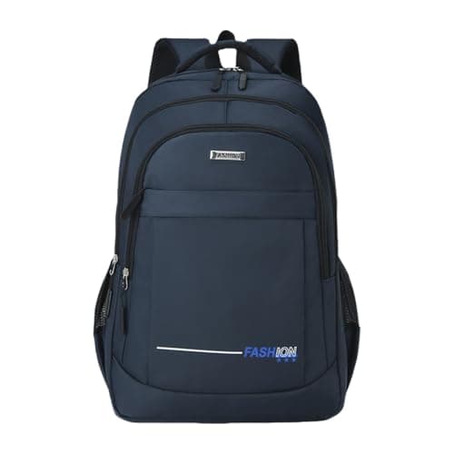 Image of Angxiwan rucksack bag for women School Backpack For Men & Boys College Secondary Water Resistant Rucksack Backpacks Laptop Casual Daypack Classic Large Capacity bags school teen bag