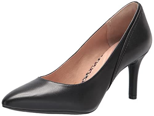 Image of Rockport Women's Total Motion 75mm Pointed Toe Pump, Black, 8.5 UK