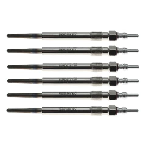 Image of Auto Glow Plugs Compatible With Avant For A4 For B5 B6 B7 A6 C5 C6 A8 D2 D3 2.5 For TDI 1997-2005 059963319 Car Dual Core Diesel Heater Glow Plug(6pcs)
