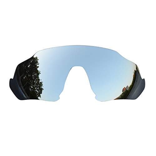 Image of SOODASE For Oakley Flight Jacket Sunglasses Silver Polarized Replacement Lenses