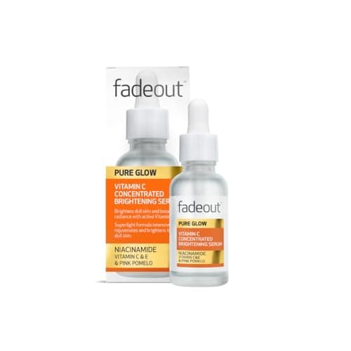 Image of Fade Out Pure Glow Concentrated Brightening Serum - Vitamin C & Niacinamide for Radiant, Hydrated Skin - 30ml