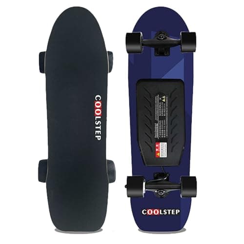 Image of GLWABOMARS Electric Skateboard with Remote, 800W Electric Longboard, 26 Mph Top Speed & 16 Miles Range, Max Load 300lbs, Safety Sandpaper, Suitable for Adults & Teens Beginner Singledrive-D