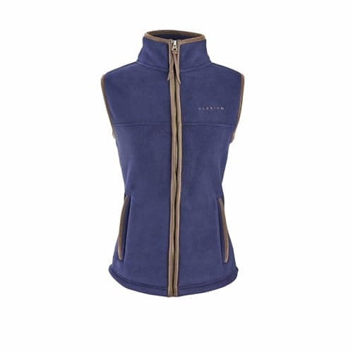 Image of Aubrion Shires Core Womens Fleece Gilet - Navy Blue Medium