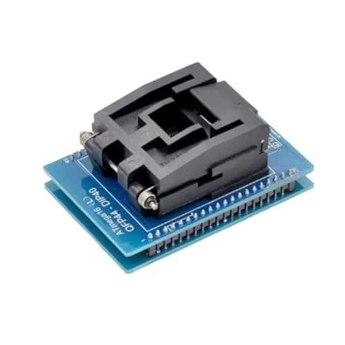 Image of CAZSTYK TQFP44 to DIP40 Programming Socket for Various ATmega Chips for ATmega16 ATmega32 ATmega8535 ATmega162 IC Socket