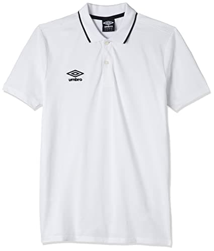 Image of UMBRO FW Pique Men's Polo Shirt, white/black, S