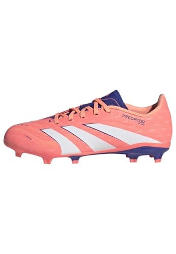 Image of adidas Kids League Childrens Firm Ground Football Boots Orange/White 2.5 UK Child