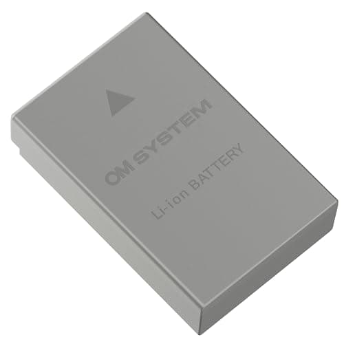 Image of OM SYSTEM BLS-50 Li-Ion Battery – Powerful replacement battery (1210 mAh) for Olympus OM-D E-M10, Mark II/III/IV, OM-5, E-M5 Mark III, Pen, Stylus, long runtime, high compatibility