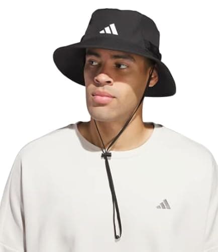 Image of adidas Climacool Unisex Victory Bucket Hat, Black, One Size