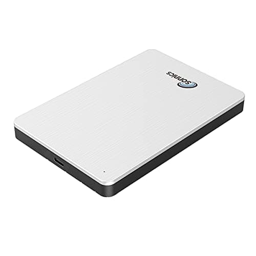 Image of Sonnics 1TB Portable SSD (Silver) USB 3.1 Compatible with Windows PC, Mac, Smart tv, XBOX ONE & PS4