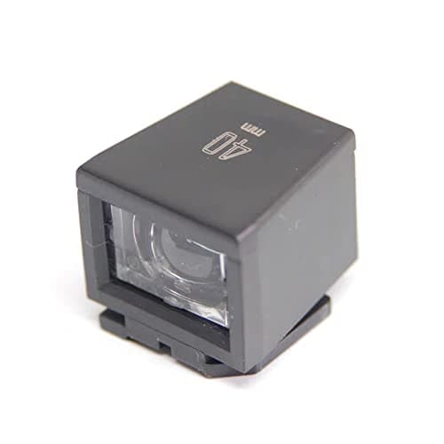 Image of 40mm Camera Viewfinder for Ricoh GR Leica X Cameras, External Optical Side Axis View Finder Extender