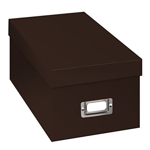 Image of Pioneer BCD-1S CD/DVD Storage Box, Dark Brown