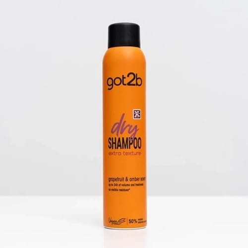 Image of got2b Dry Shampoo Instant Fresh Up Extra Texture 200 ml, Cleans & Refreshes, Instant Fresh Up, for 48h Fragrance, Vegan Formula