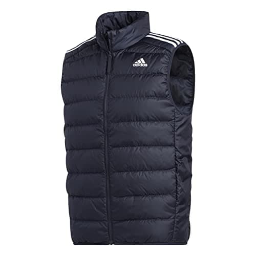 Image of adidas Men's Essentials Light Down Vest, Legend Ink, M