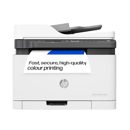 Image of HP Color Laser MFP 179fwg Multifunction Colour Laser Printer, Print, Copy, Scan, Fax, Automatic Document Feed, Wi-Fi, Ethernet, USB, Smart App