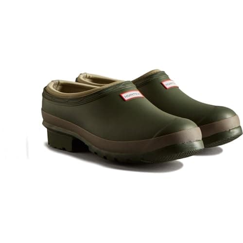 Image of Hunter Gardener Neo Lined Clog Dark/Olive 8 M