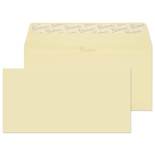 Image of Blake Business DL 110 x 220 mm 120 gsm Peel & Seal Wallet Envelopes (51882) Vellum Wove - Pack of 500