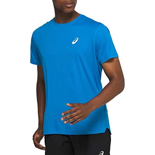 Image of Asics 2011C341-400 CORE SS TOP T-Shirt Men's ASICS Blue Size XL