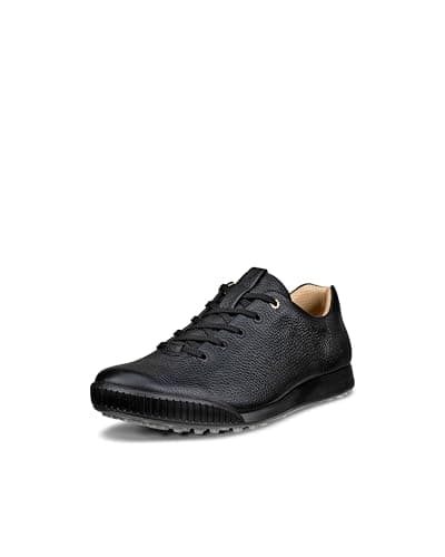 Image of ECCO Mens Golf Street Retro Hybrid Golf Shoes - Black - UK 9-9.5
