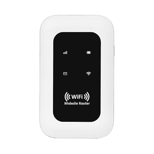 Image of 5G MiFi – Portable Mobile WiFi Router, SIM Card Hotspot, Ultra-Fast Internet up to 300 Mbps, Pocket-Sized Travel Modem, Connects Up to 10 Devices, Ideal for Travel & Remote Work