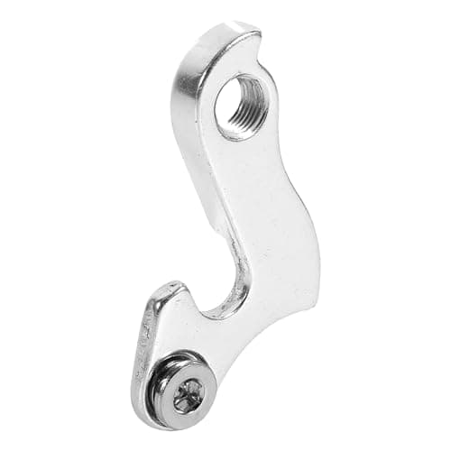 Image of KooingTech Bike Rear Derailleur Hanger, Aluminum Alloy Rear Gear Mech, Bike Rear Tail Hanger Derailleur Hanger Transmission Tail Hook Drop Out Adapter with Screws for Most Bikes (7)
