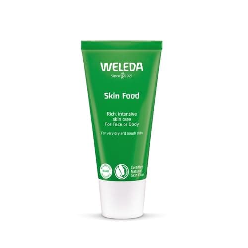 Image of Weleda Skin Food, Dry Skin Moisturiser, Moisturising Cream & Primer, Face & Body, For Men & Women, Multiple Uses, 100% Certified Natural, Organic, 30ml