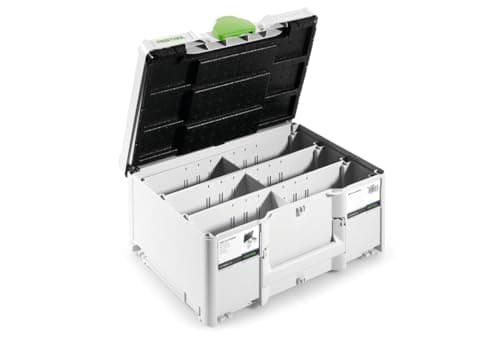 Image of Festool Systainer³ SORT-SYS3 M 187 DOMINO, Grey, 576793