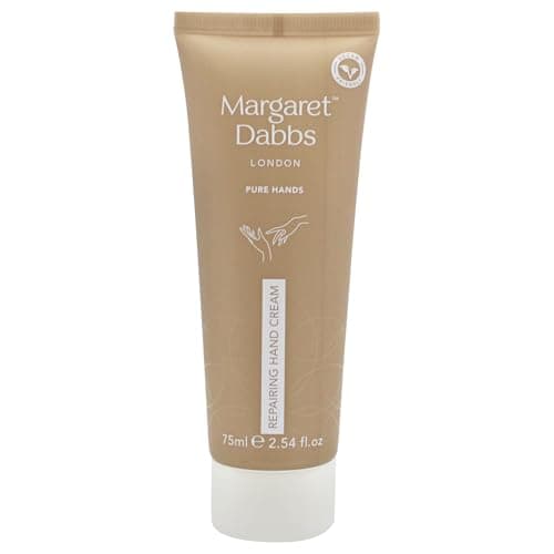 Image of Margaret Dabbs Pure Repairing Hand Cream Deep, Lasting Hydration for Very Dry Skin, Rose and Lemon Scented 75ml