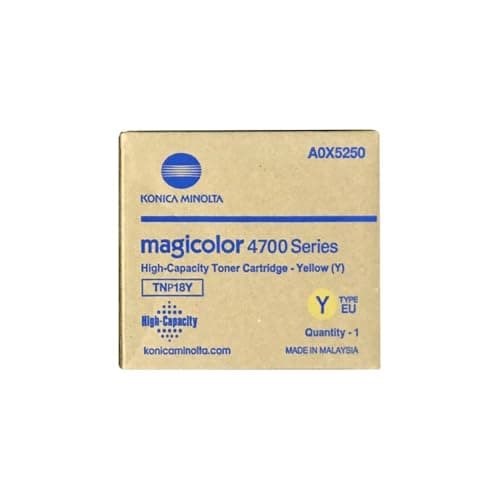 Image of Konica Minolta - Toner cartridge - high capacity - 1 x yellow - 6000 pages