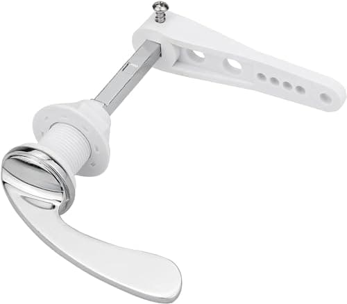 Image of WchoeSS Toilet Flush Handle - Alloy Cistern Lever Flush System Replacement - Victorian Style Toilet Handle Kit