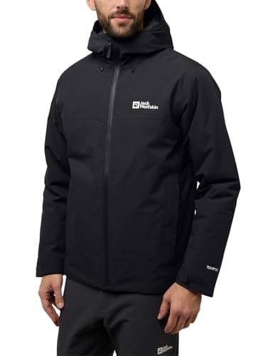 Image of Jack Wolfskin Men's Wisper Ins JKT M Jacket, Black, XXL