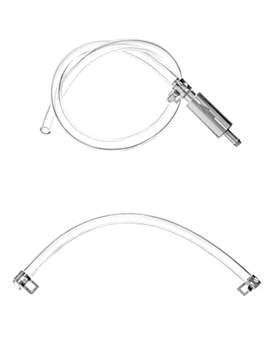 Image of QWORK® Brake Bleeding Kit, Universal Hydraulic Brake Bleeder Clutch Bleeding Hose One Way Valve Tube Bleeding Tool Kit for Car Motorbike Motorcycle