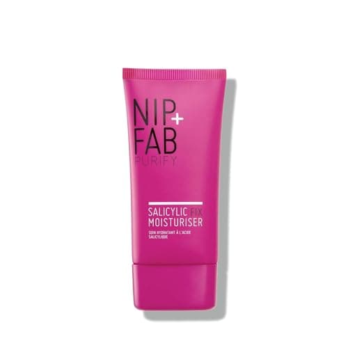 Image of Nip + Fab Salicylic Acid Fix Face Moisturizer with Niacinamide and Hyaluronic Acid, Lightweight Moisturizing BHA Facial Cream for Oil Control Refine Pores Toning Skin, 40ml