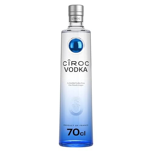 Image of Cîroc Premium Vodka | 40% vol | 70cl | Distilled 5 Times | Exceptionally Smooth | Fresh Citrus Flavour | Packaging May Vary