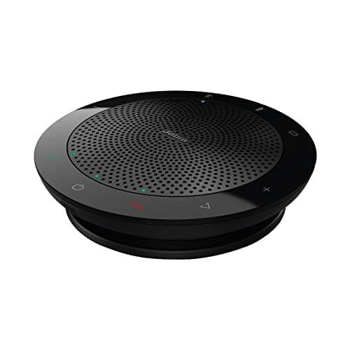 Image of Jabra Speak 510 Speaker Phone - Microsoft Certified Portable Bluetooth Conference Speaker with USB - Connect with Laptops, Smartphones and Tablets, Black