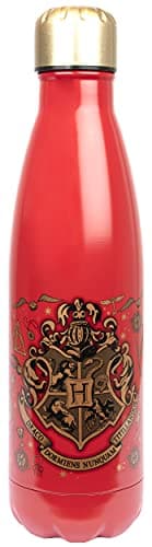 Image of Harry Potter - Water Bottle - Stainless Steel - BPA Free Water Bottle Gifts - Gryffindor Merchandise - Water Flask - Metal Water Bottles - 750ml - Red