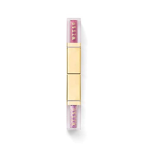 Image of Stila Double Dip Suede Shade, Glitter & Glow Liquid Eye Shadows - Pink Martini - Long Wearing