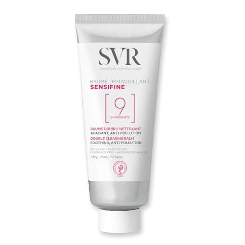 Image of SVR SENSIFINE Soothing Balm-In-Oil Face Cleanser / Make-Up Remover - Clean, 9 Ingredient Formula - Coconut Oil + Shea Butter. Dry, Sensitive, Irritated, Reactive Skin. Ideal for Double Cleanse, 100ml