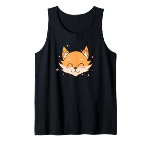 Image of Wild red cute Fox Tank Top