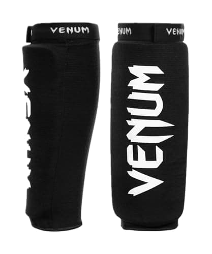 Image of Venum, Kontact Shin Guards Without Foot, Men's, XL, Black