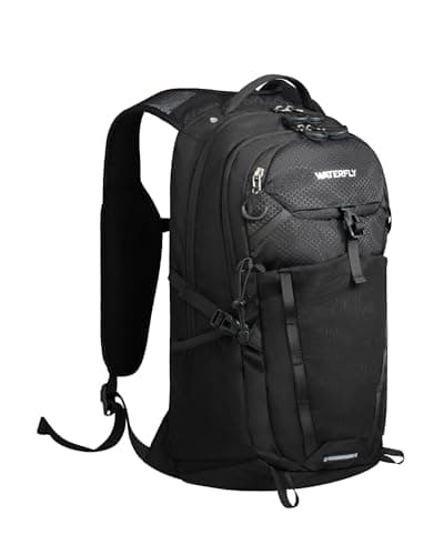 Image of Waterfly Lightweight Hiking Backpack 20L: Small Outdoor Daypack with Phone Pocket, Multi-Compartment, Breathable Backpanel, Hydration Compatible Rucksack for Walking Camping Travel Men Women