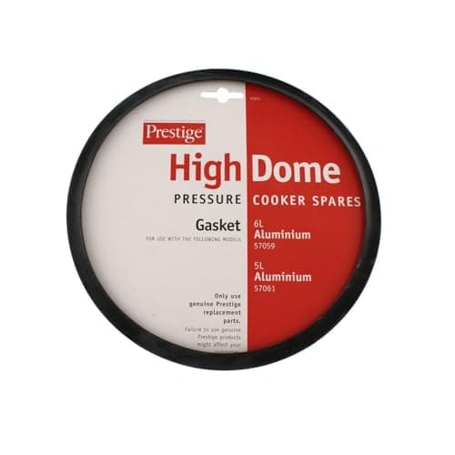 Image of PRESTIGE Pressure Cooker Gasket, 5.0 liters - Black (Spares for Models 57059, 57061, 57062, 53078, 55158)