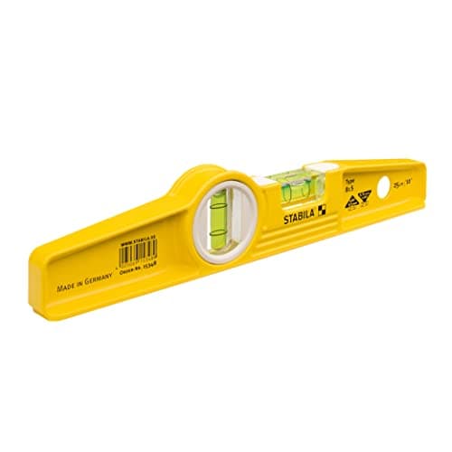 Image of Stabila 81s Level 25cm/10in 1500 Aluminium without Rare-earth magnet system, Non-magnetic , Multicolor