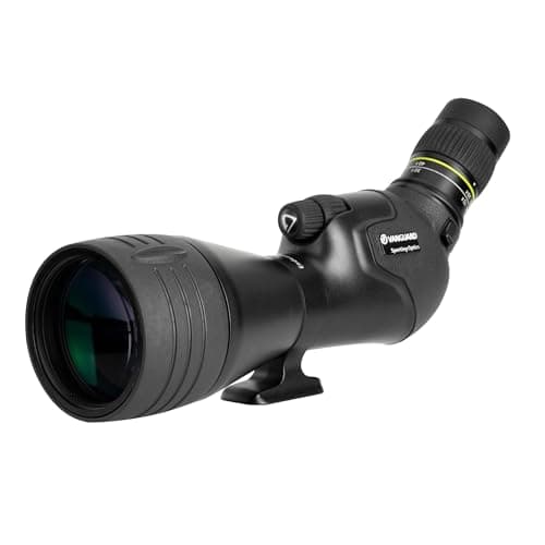 Image of VANGUARD Endeavor HD 65A Angled Spotting Scope with 15-45x Zoom Eyepiece and Stay-On Case