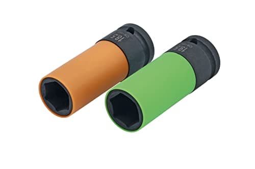 Image of Laser 8618 Wheel Nut Socket Set 18.5 & 19.5mm