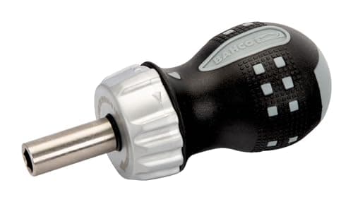 Image of Bahco 808050S Stubby Ratcheting Screwdriver