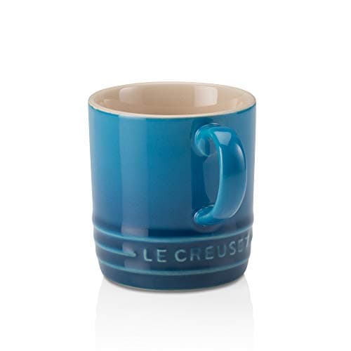 Image of Le Creuset Stoneware Espresso Mug, 100 ml, Marseille Blue, 70305102000099