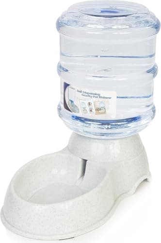 Image of Zone Tech Self-Dispensing Pet Waterer - Premium Quality Durable Self-Dispensing Gravity 3.7 Liters Pet Waterer