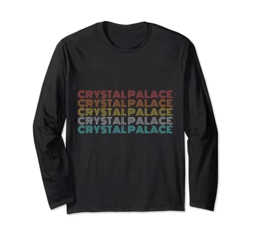 Image of Retro Vintage Crystal Palace Long Sleeve T-Shirt